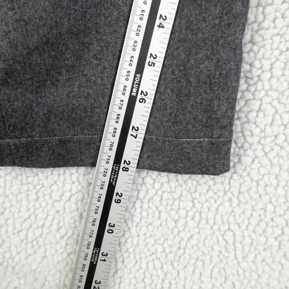 Jacob Cohen Pants Mens 36X28 Gray Wool Straight Leg Casual Classic - Picture 7 of 13